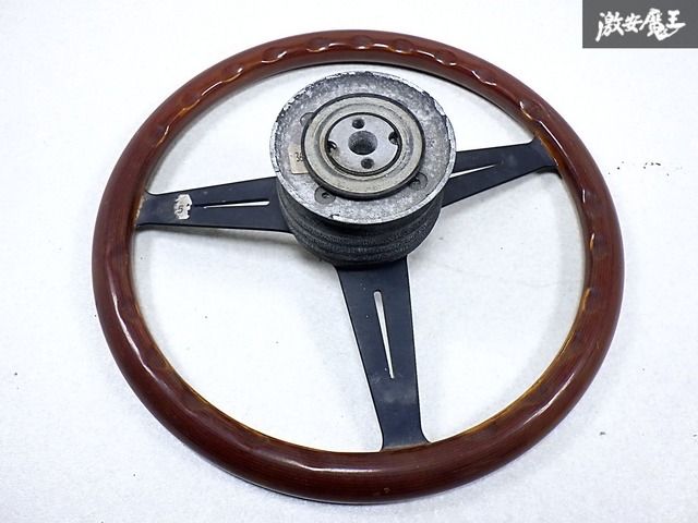 昭和ナルディ　リアルウッドハンドル NARDI ナルディ クラシック 汎用品 ウッド ステアリング