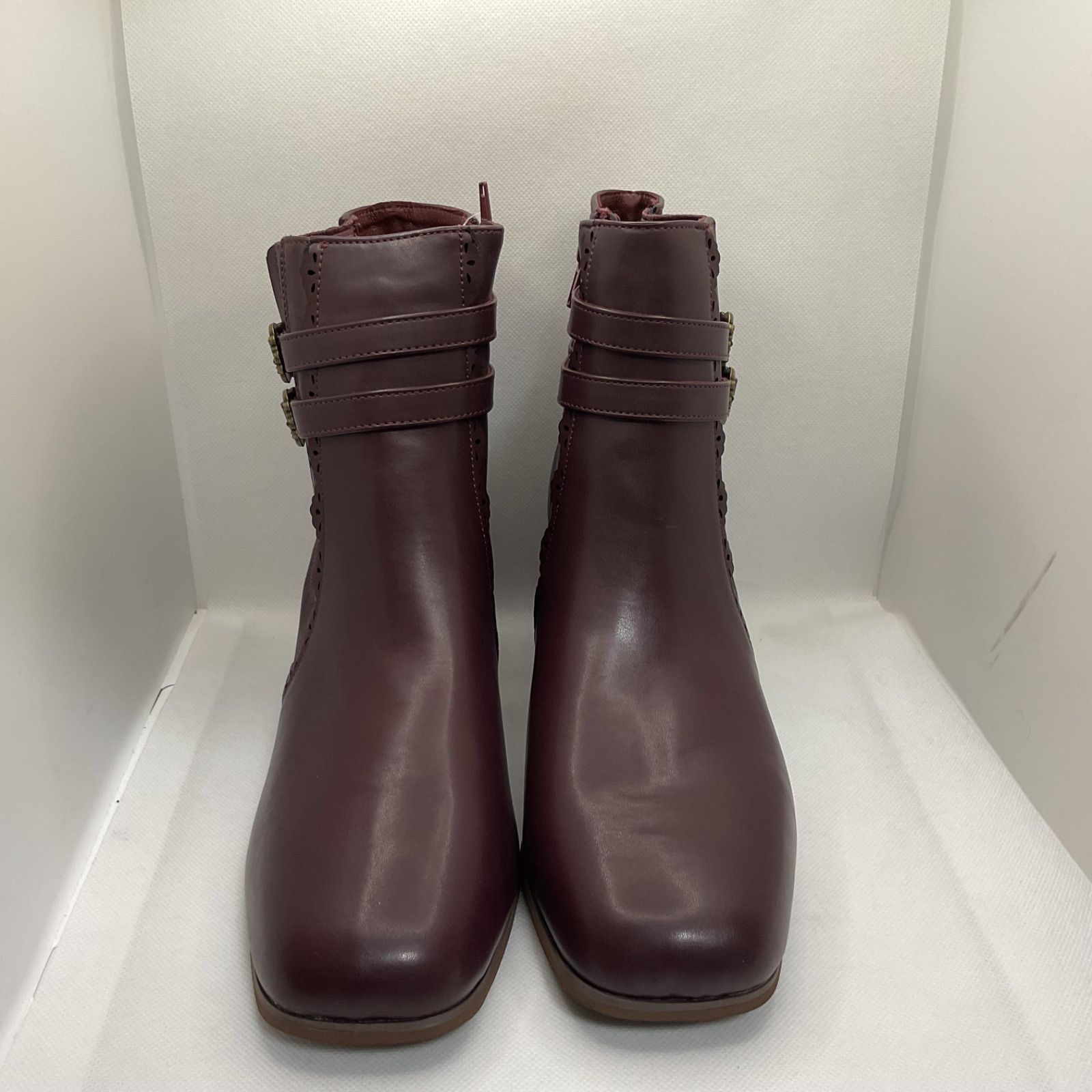 未使用 新品 axes femme アクシーズファム 2連ベルトサイドゴア