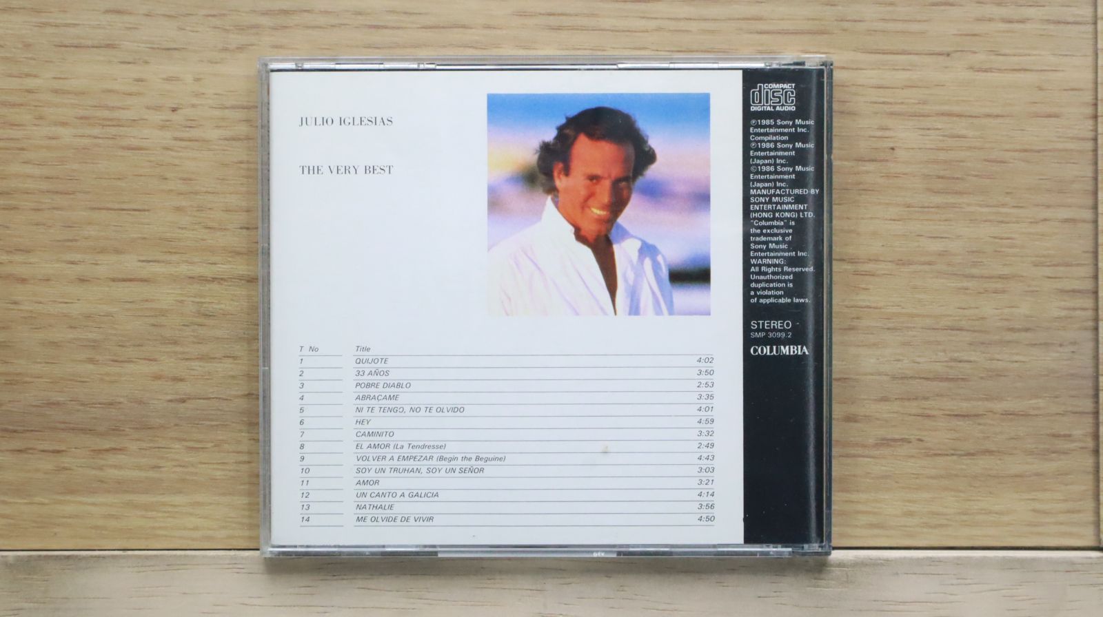 国内盤CD☆フリオ・イグレシアス/Julio Iglesias□ ベリー