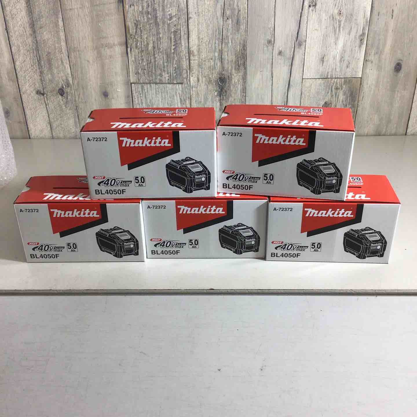 マキタ makita リチウムイオンバッテリー 40V|5.0Ah BL4050F 5個セット 戸田店