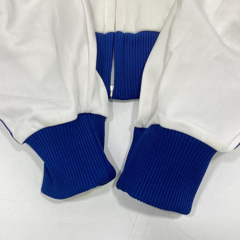 中古】adidas 80s デサント製 ATP トラックジャケット 7号 白×紺