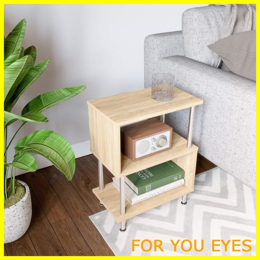 数量限定】Bestier サイドテーブル ナイトテーブル 幅40×奥行24