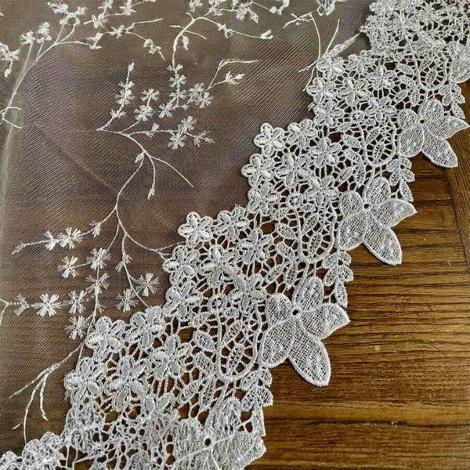 テーブルセンター 刺繍 レース フローズンホワイトフラワーシリーズ テーブルランナー ホワイト 円形 150cm WK4438N2 テーブルクロス Vivienne ヴィヴィアン WWW_SKLAD-KIRPICHA_RU