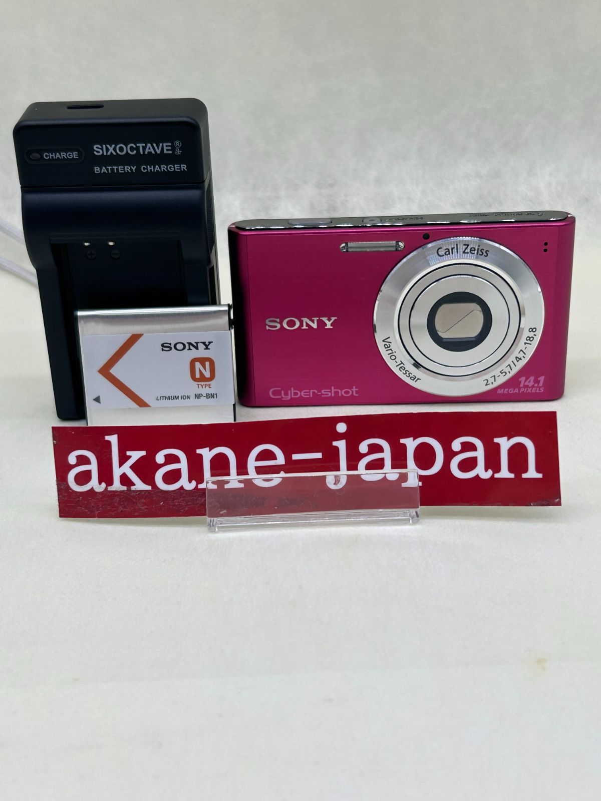 SONY Cyber-shot DSC-W320 ピンク #180 【公式通販】