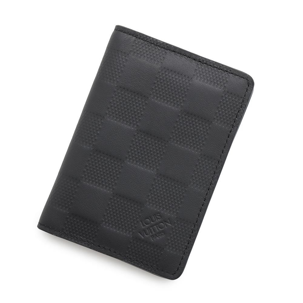 ルイヴィトン カードケース ダミエ アンフィニ オーガナイザー ドゥ ポッシュ N63197 LOUIS VUITTON ブラック 黒