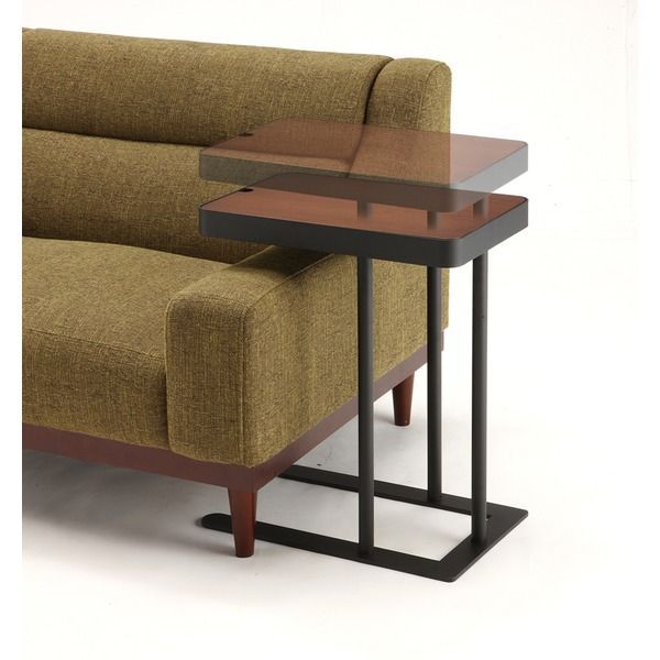 あずま工芸 Noel（ノエル） サイドテーブル 収納付き セール ダーク