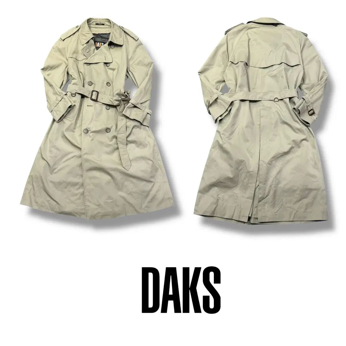 DAKS(ダックス) ダブル トレンチコート