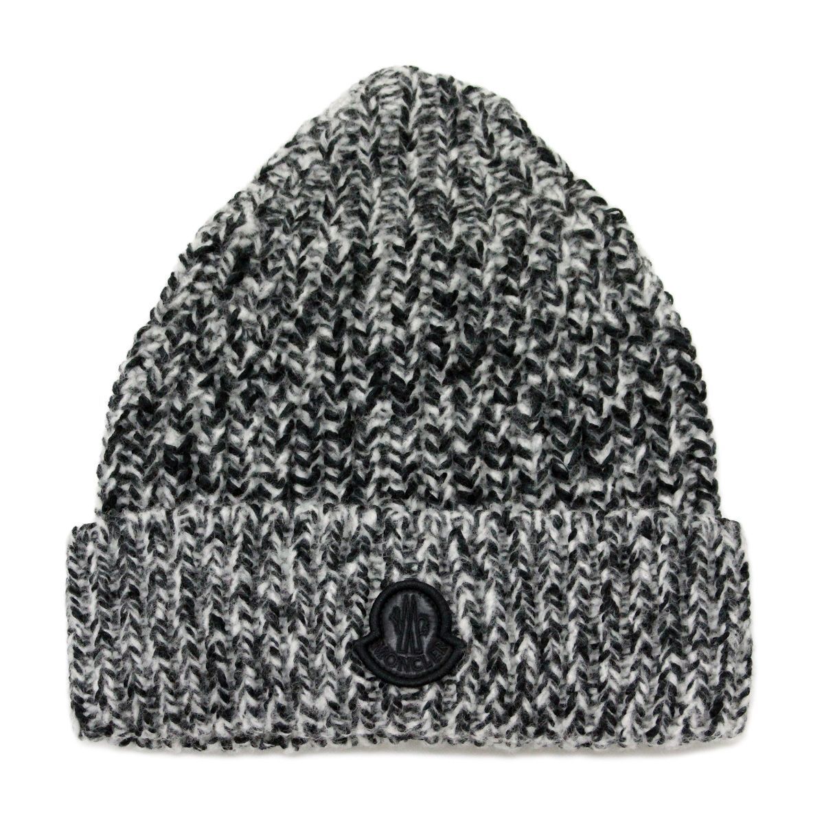 96 MONCLER モンクレール 3B00066 M3560 グレー ニットキャップ ニット帽 男女兼用