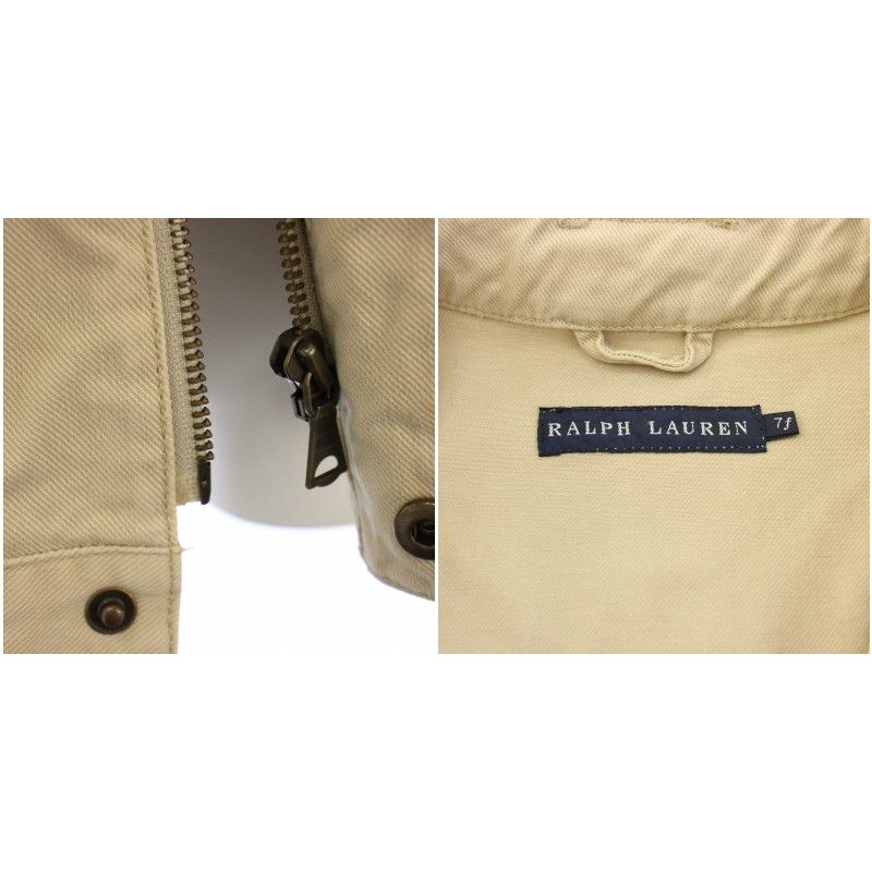 RALPH LAUREN ハンティングジャケット ベージュ ラルフローレン RALPH LAUREN ハンティングジャケット コットン