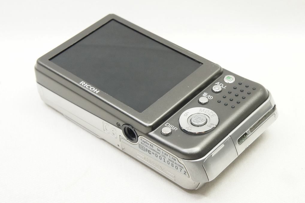 RICOH リコー Caplio R6 コンパクトデジタルカメラ シルバー 250621p