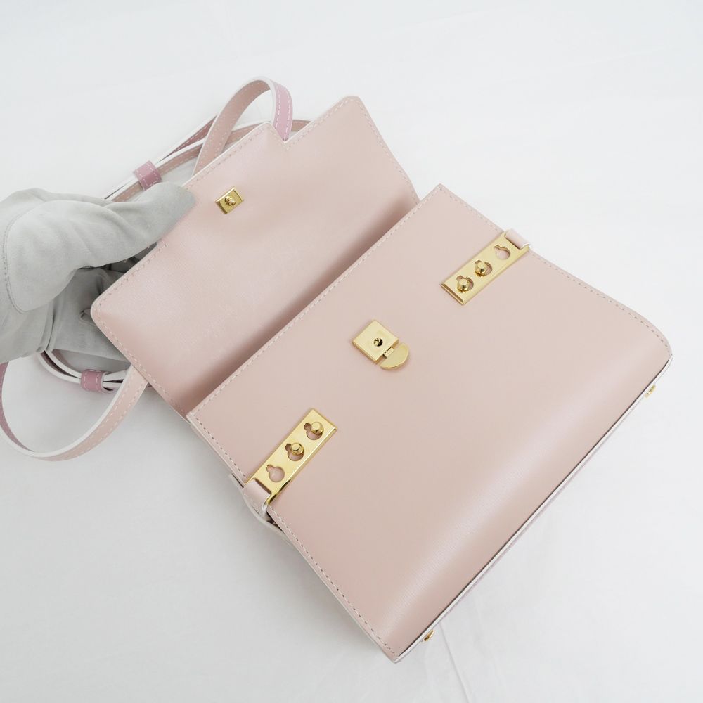 【未使用品】デルヴォー タンペート スモール ハンドバッグ ショルダーバッグ DELVAUX - DELVAUX デルヴォー【極美品】タンペート スモール