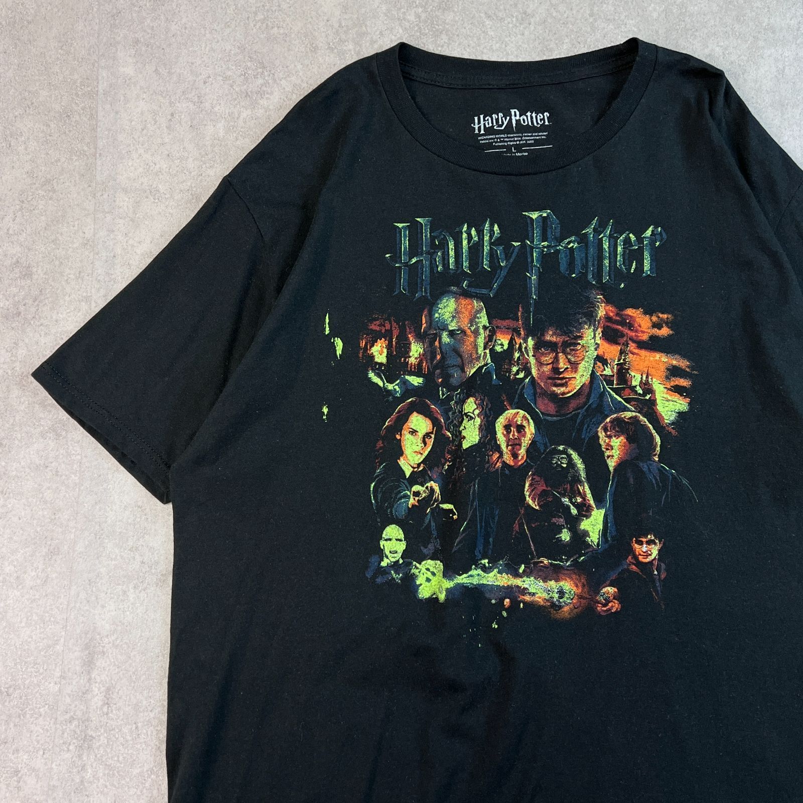 ハリーポッター 死の秘宝 半袖Tシャツ ムービーTシャツ 人気シリーズ 