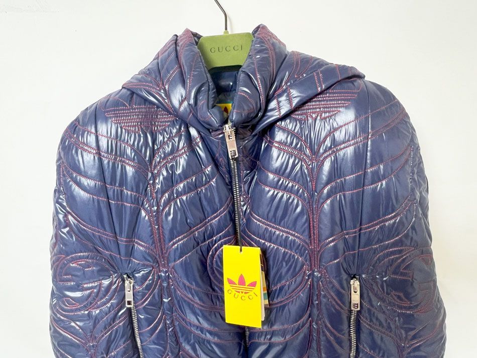 GUCCI adidas グッチ アディダス メンズ ダウンベスト ジャケット
