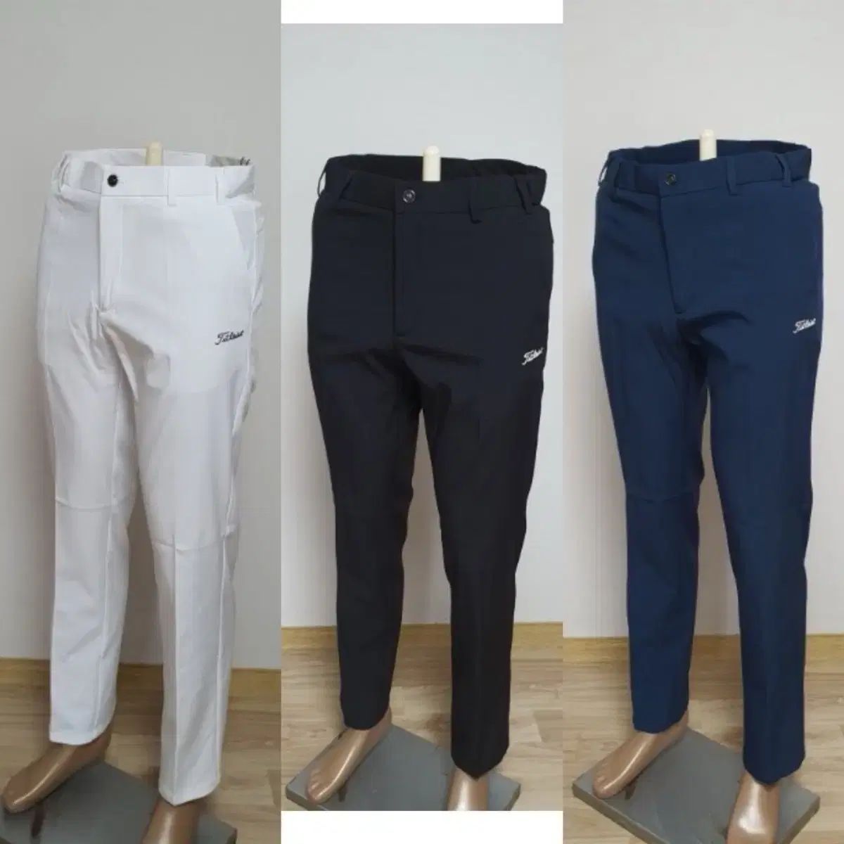 メンズゴルフ服 Titleist タイトリスト 2線 メンズ ゴルフ パンツ 秋