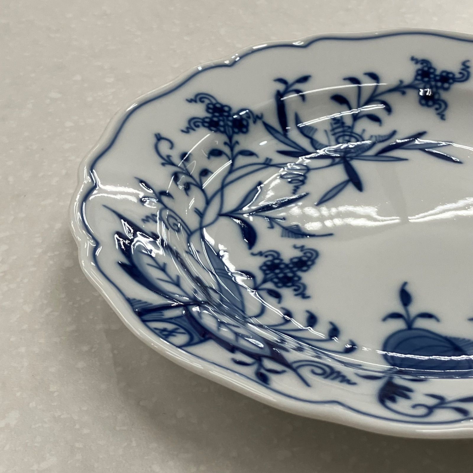 専用 マイセンMeissen ブルーオニオン18.5㎝プレート 1枚1級品 マイセン ブルーオニオン ケーキプレート 800101/00501 | ブルー