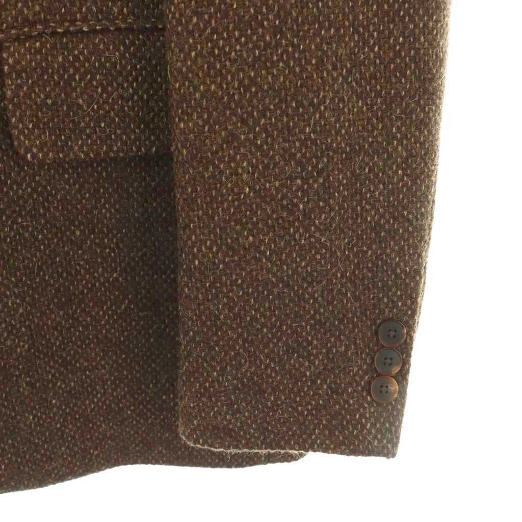 オーラリー AURALEE 24AW LAMA SHETLAND WOOL TWEED OVER JACKET
