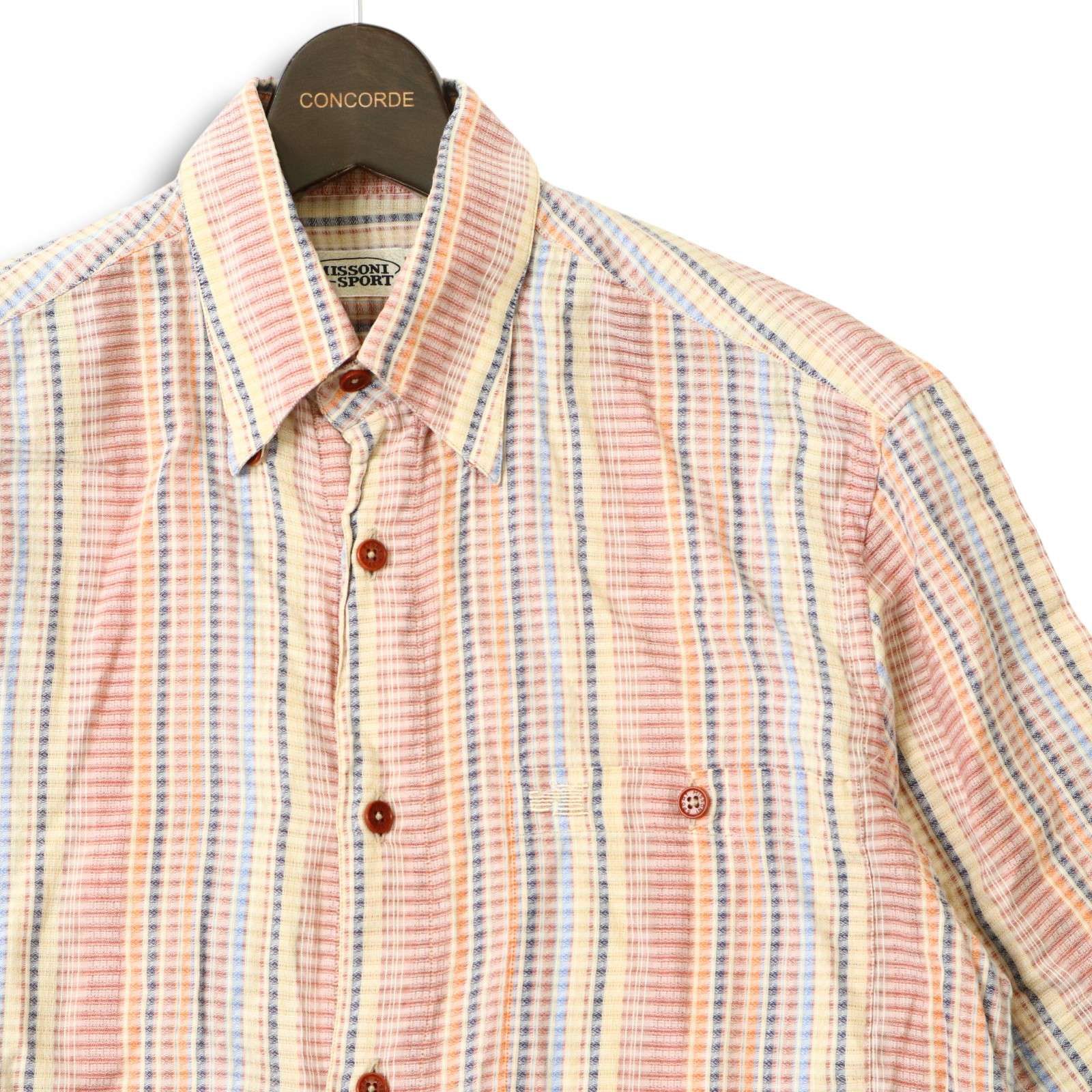 春夏 未使用 メンズ MISSONI ミッソーニ ボーダー柄 90's missoni ミッソーニ ボーダーノイズ Tシャツ TTT | nitako