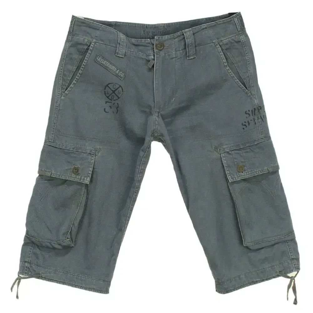 【雷市場（ポンジャン）商品韓国直送】14474 LEVI'S(リーバイス) 7 富 カーゴ パンツ 33 インチ メンズ カジュアル ブランド古着