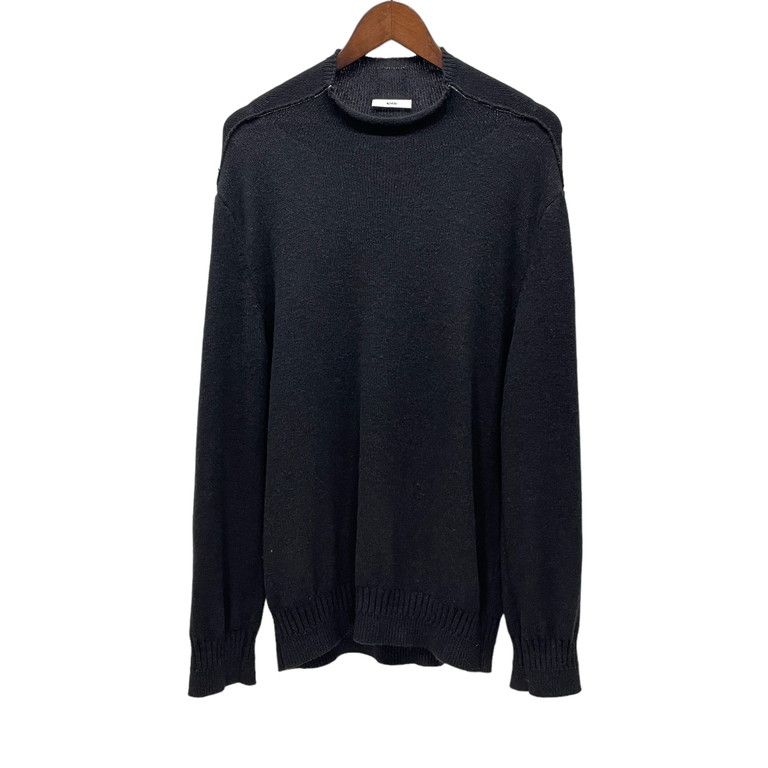 Kheiki 22AW Mock-neck Sweater エクストラファインウールセーブル 