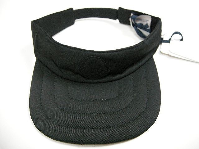 サイズフリー□新品□モンクレール BERRETTO サンバイザー 帽子