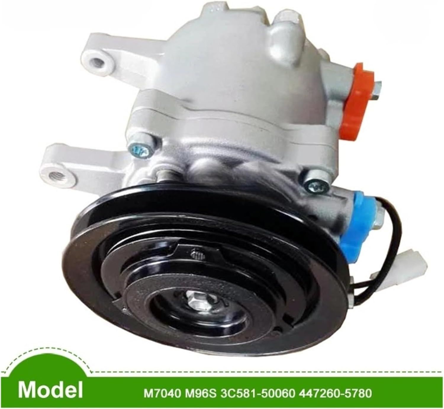 クボタ コンプレッサー M108S M5040 M7040 M8540 トラクター SV07E 3C581-97590 447260-5781 3C581-50060 対応カー AC コンプレッサーの交換