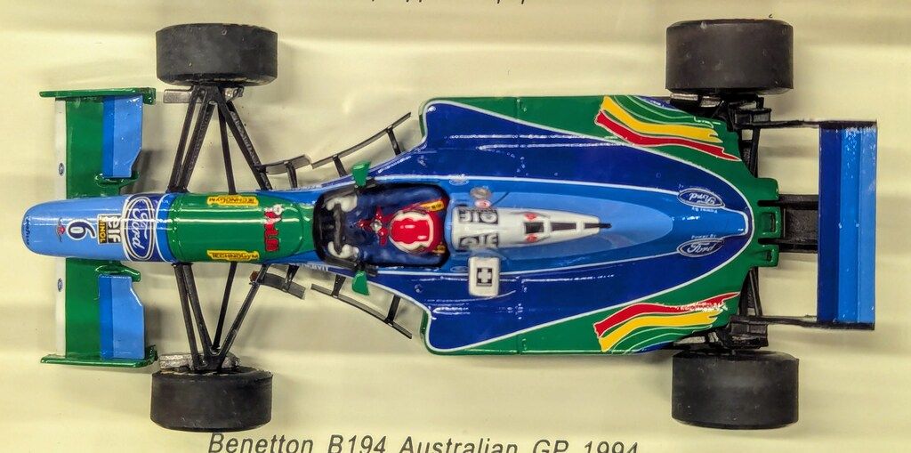 Spark model 1/43 Benetton B194 No.6 Australian GP 1994 Johnny Herbert S4484