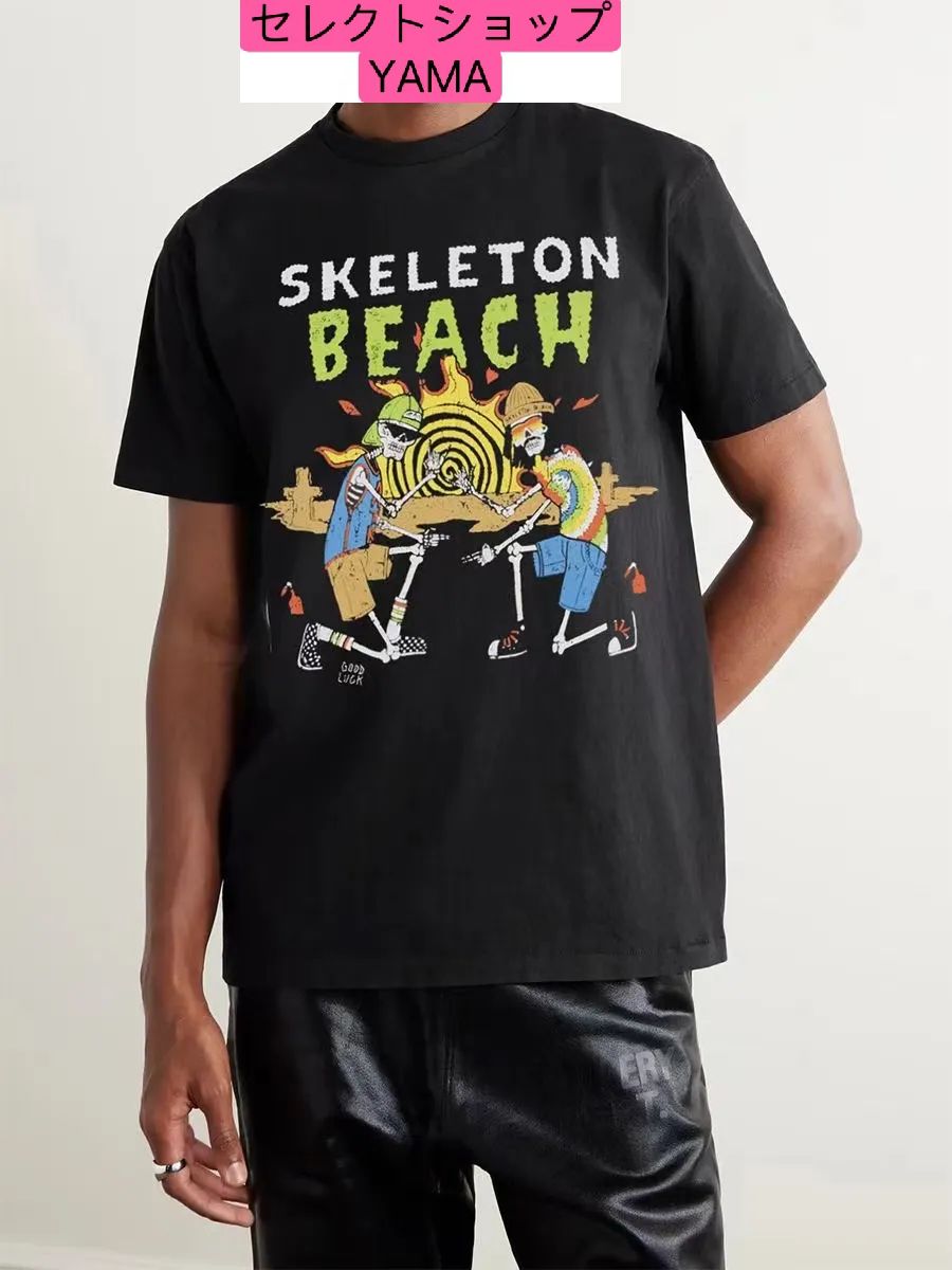 送料関税込【GALLERY DEPT.】スケルトンビーチサーフTシャツ 270da3806ef9238e409c24b5ff05fa