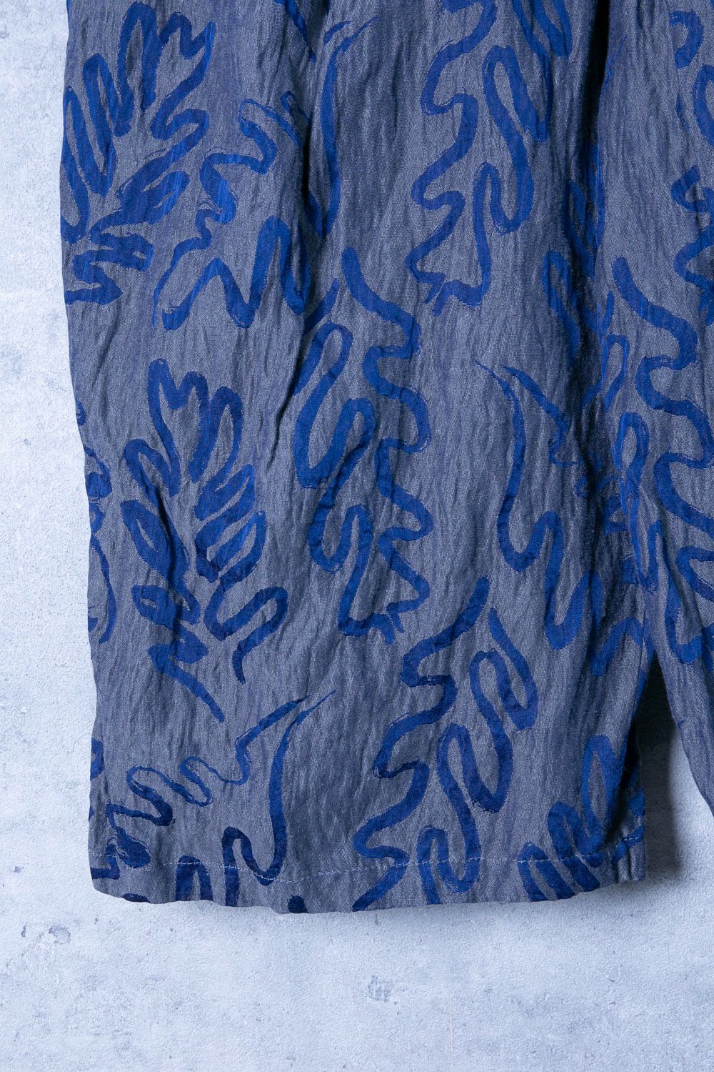 GIORGIO ARMANI ジョルジオ アルマーニ 柄クロップドパンツ
