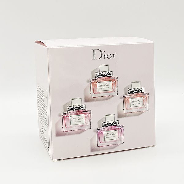 DIOR/ディオール ミス ディオール ミニチュア コフレ［オードゥ パルファン・トワレ + ローズ＆ローズ + ブルーミング ブーケ］［香水］