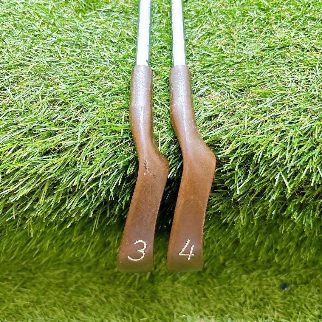 ベリリウムカッパー ピン 赤ドット ゴルフクラブ メンズアイアン 2本
