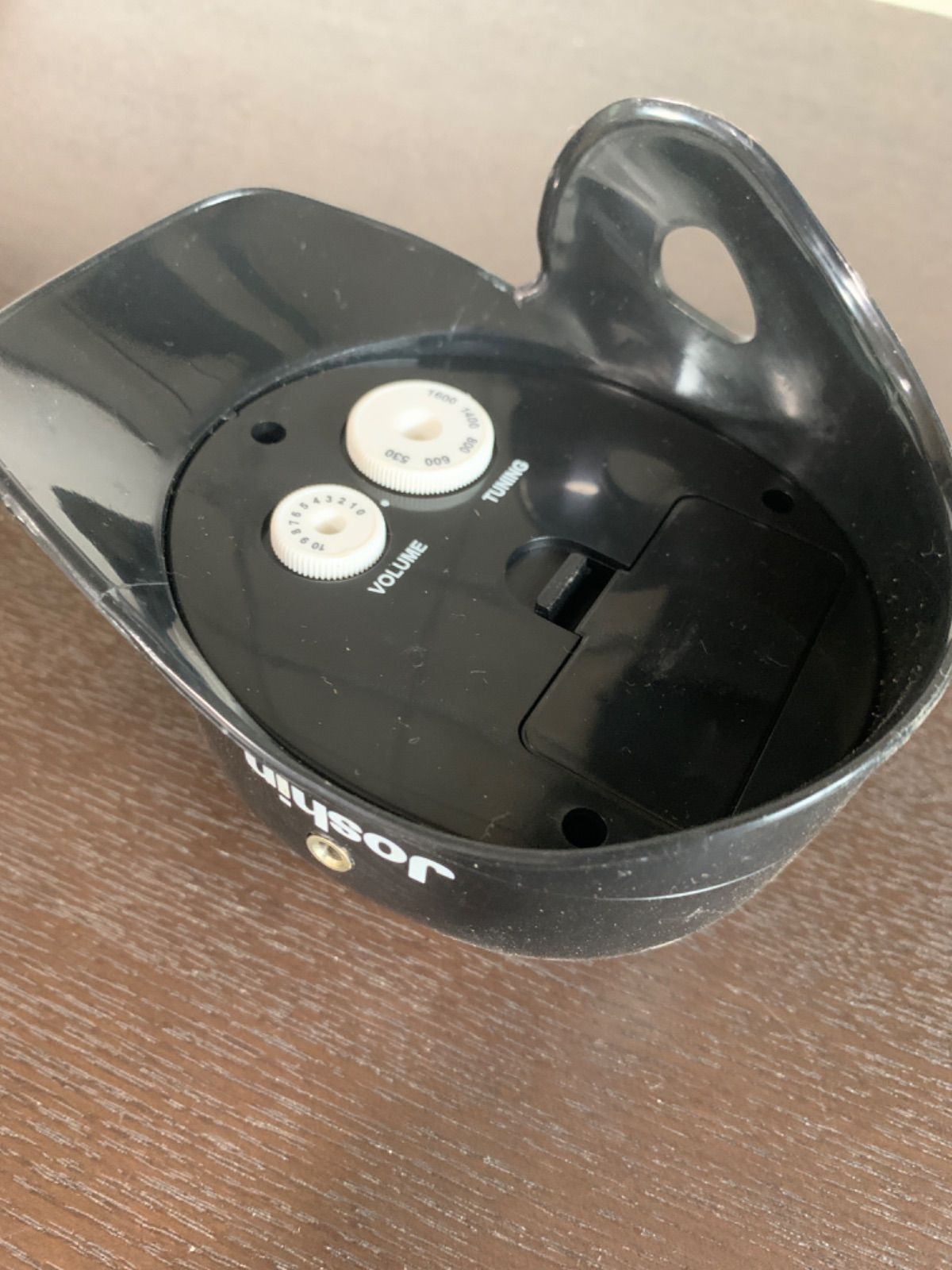  阪神タイガース ヘルメット型 スピーカー付き AMラジオ Joshin 2003 ラジオ ラジカセ ラジオ コンポ