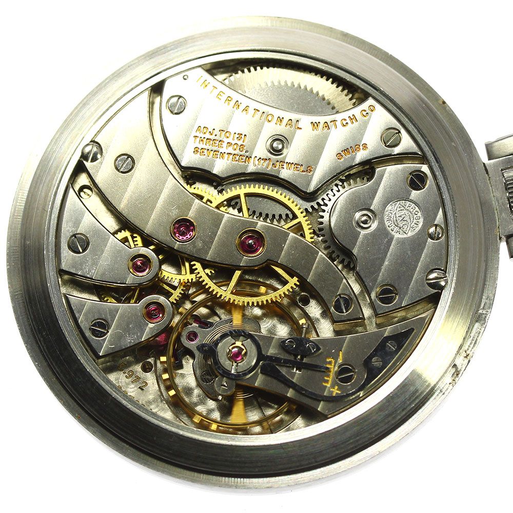 IWC IWC SCHAFFHAUSEN 懐中時計 Cal.972 手巻き メンズ_756612