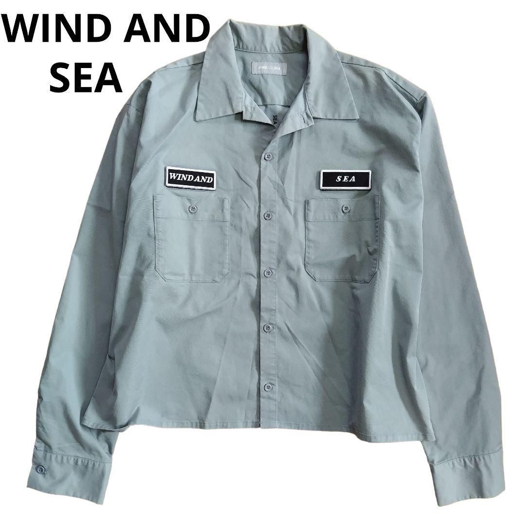 ワークシャツWIND AND SEA FYGH SHORT WORK SHIRT - シャツ/ブラウス