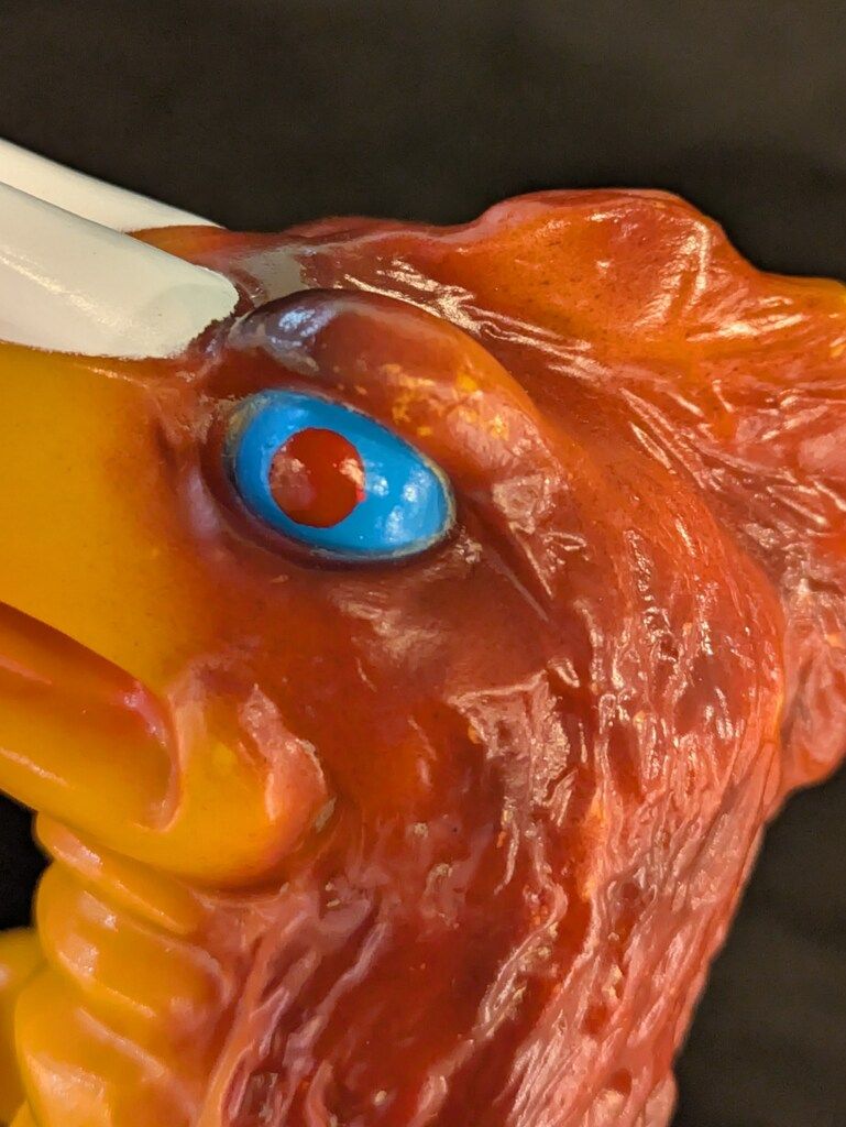 マルサン 復刻 ウルトラ怪獣シリーズ ドランゴ(オレンジ成型/黄