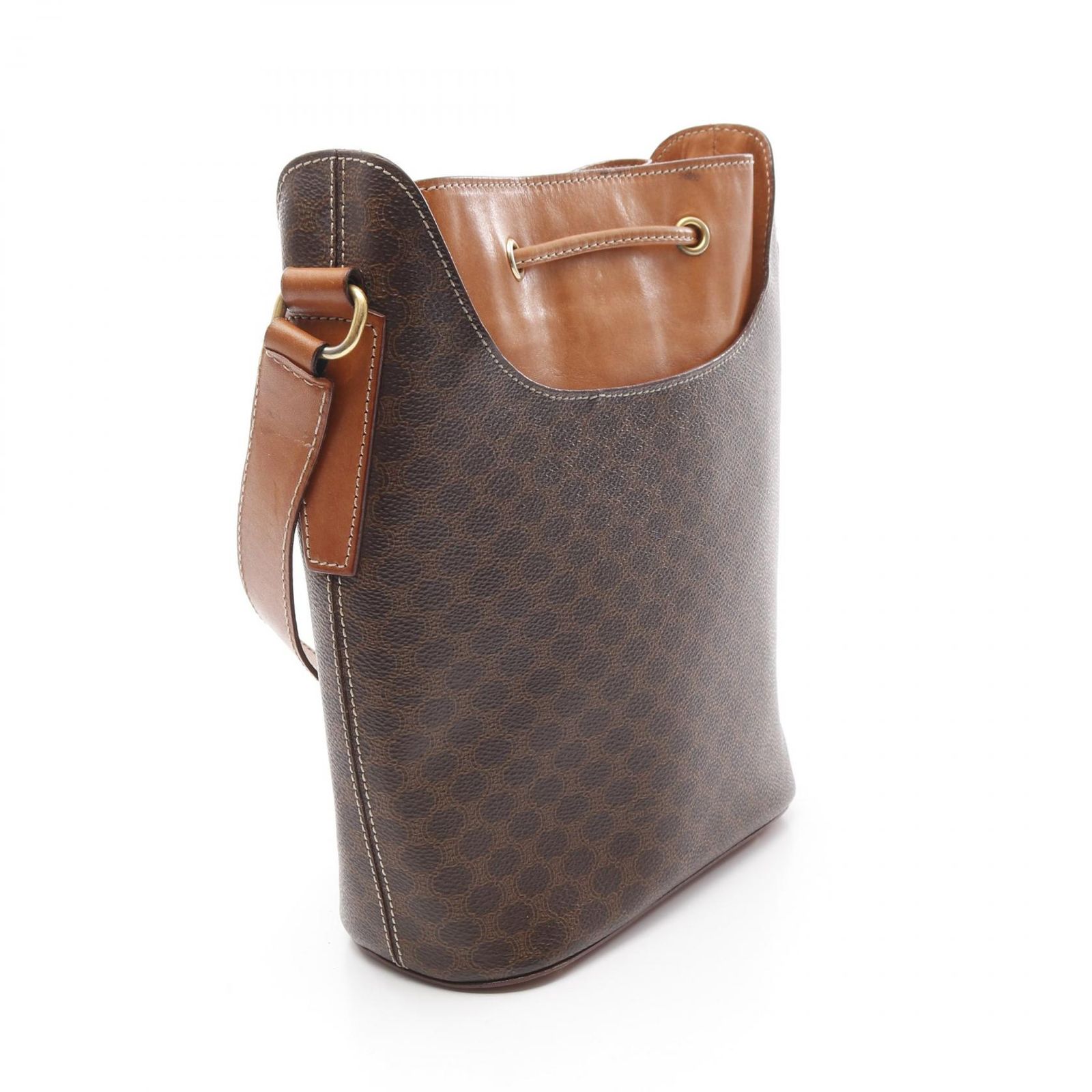 CELINE ダークブラウン ショルダーバッグ 【公式通販】