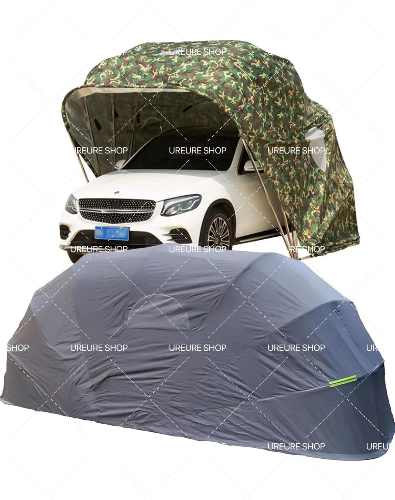 カーポート 折りたたみ式 ガレージテント 南京錠付 車庫 簡易 カーポート 折りたたみ式 ガレージテント 南京錠付 車庫 簡易