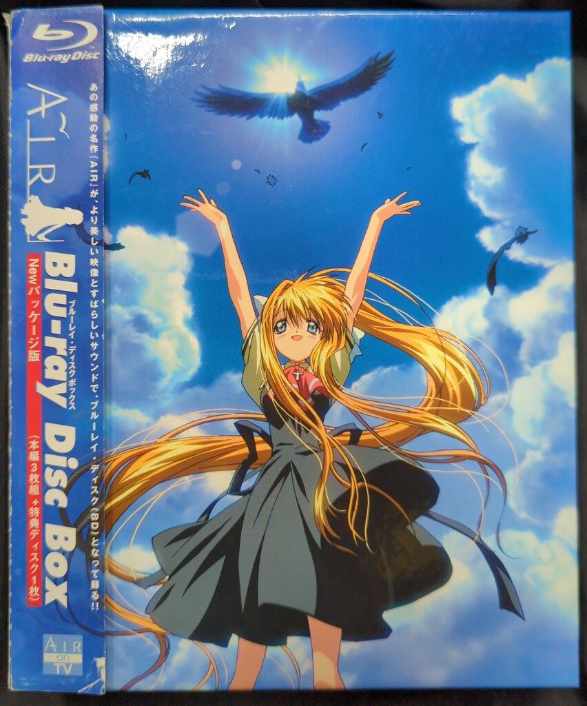 大学 割引 アニメBlu-ray メルカリ - Box(ニューパッケージ) Disc Blu-ray AIR アニメ