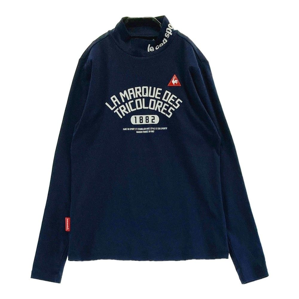サイズ：M LE COQ GOLF ルコックゴルフ ハイネック 長袖Tシャツ