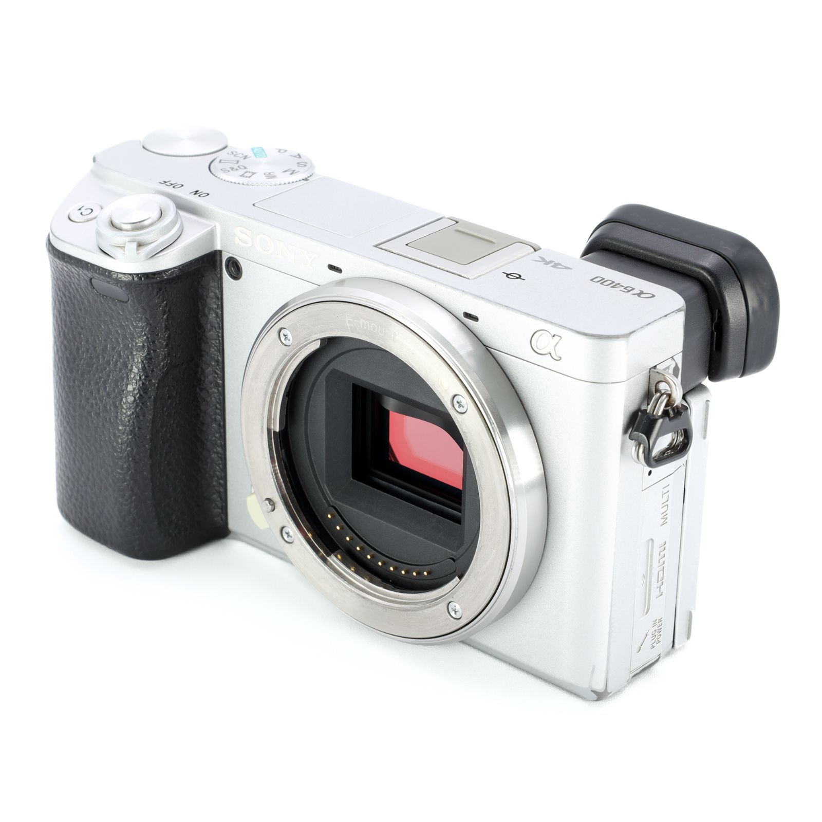難有品 SONY ソニー α6400 ILCE-6400Y ダブルズームレンズキット シルバー _GP00016590