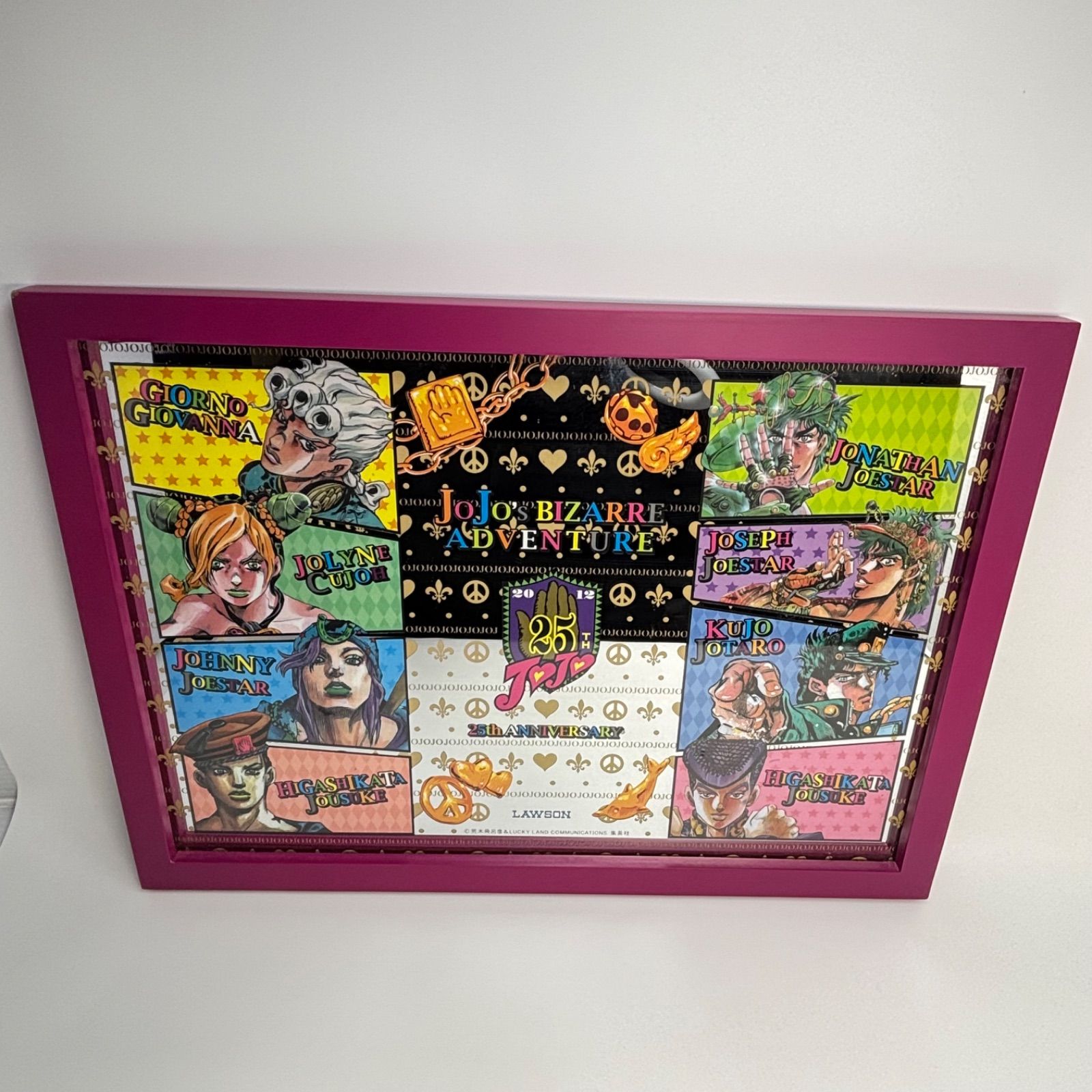 ジョジョの奇妙な冒険 25周年 ローソン コラボ パブミラー 当選品 限定