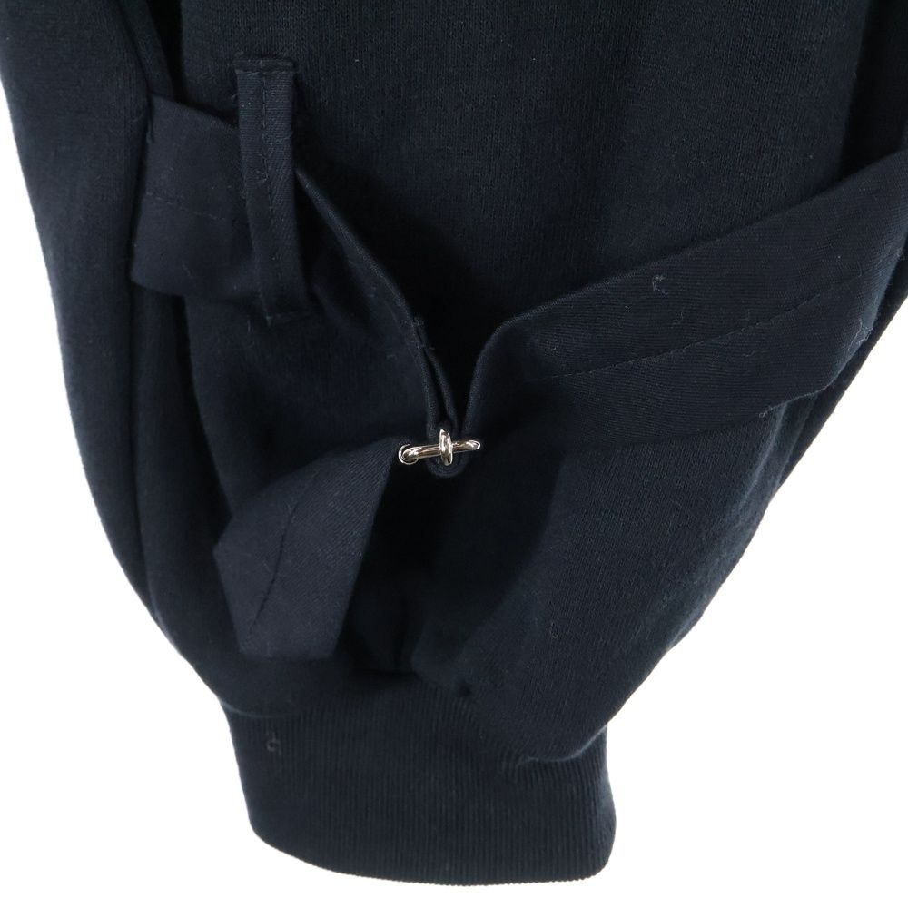 AW コットンスウェットテーパードバムフラップパンツ