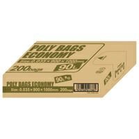 ポリ袋エコBOX90Ｌ乳白半透明PBE-W90-200 オルディ