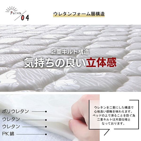 大型 ポケットコイルの圧縮ロールマットレス