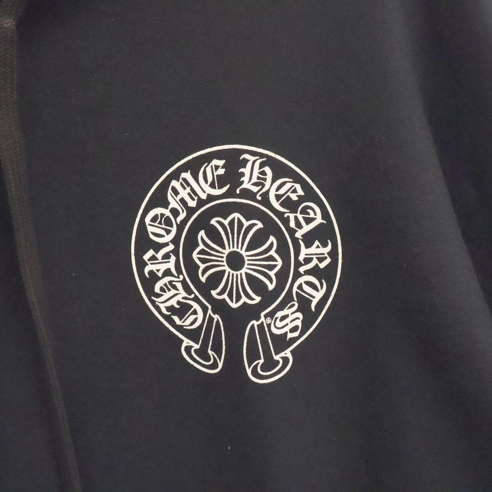 【CHROME HEARTS】マルチホースシュー パーカー SWTSHRT PLVR CHROME HEARTS クロムハーツ SWTSHRT PLVR LTD NYC限定 バック