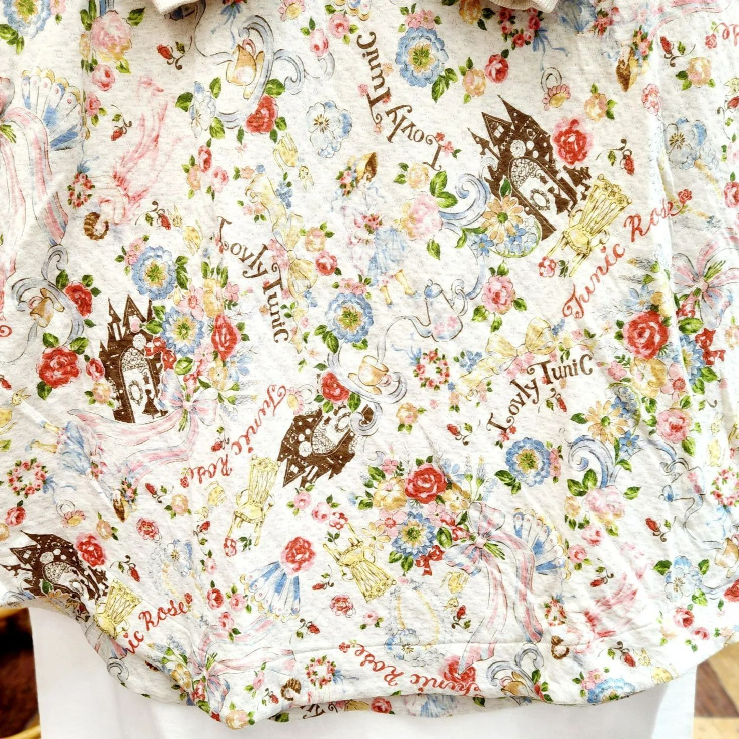鴨居羊子 TUNIC ワンピース キャットキルト 部屋着日本製