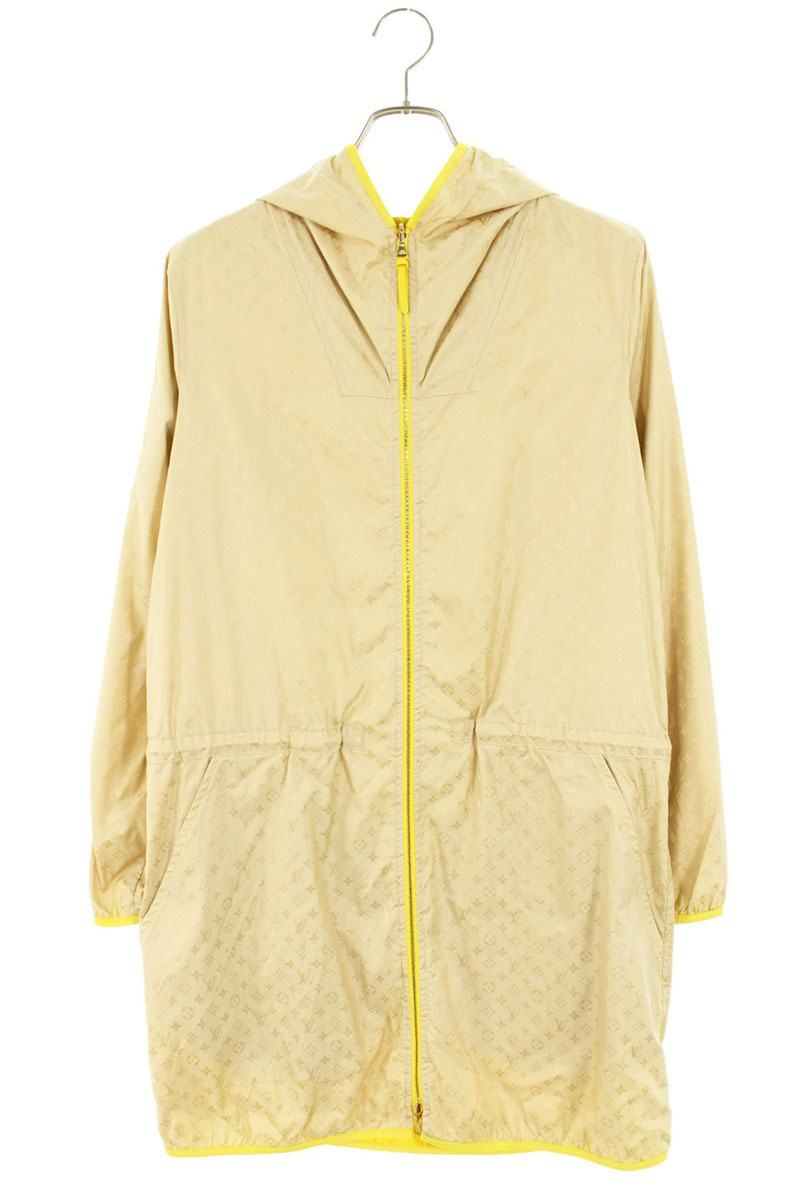 ルイヴィトン RW141W F5CO26PPW モノグラム リバーシブル ナイロンコート レディース 34