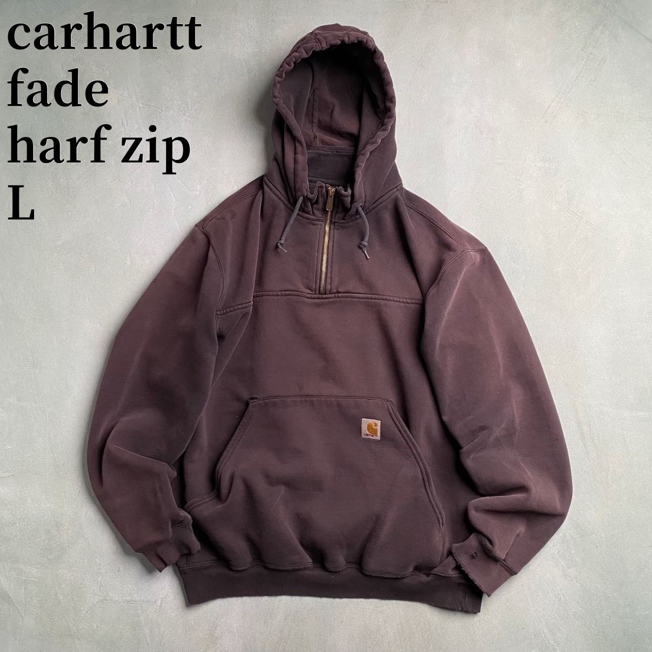 Carhartt(カーハート) ⁄ 90s⁄メキシコ製⁄ジップパーカー⁄L⁄コットン
