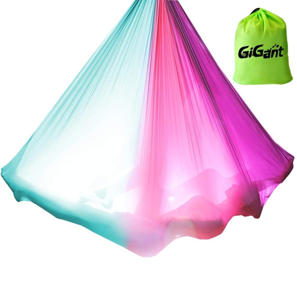 空中ヨガ 単体 反重力 ハンモック エクササイズ 5ｍ×2.8ｍ エアロ エアリアルヨガ ヨガ GiGant 正規品 ギグアント