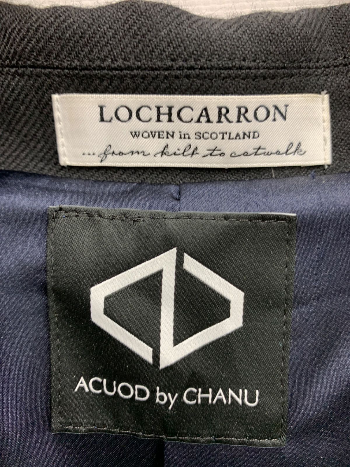 ACUOD by CHANU アクオドバイチャヌ ジップデザインチェスターコート 
