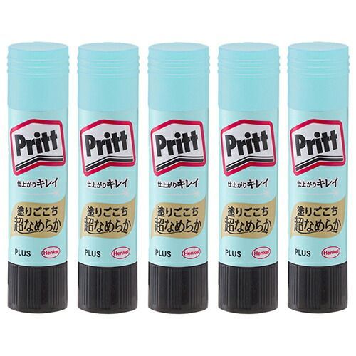 まとめ プラス スティックのり スムーズプリット セリースパック入り レギュラー 29-716 ×10セット